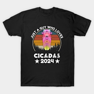 cicada invasion 2024 map T-Shirt